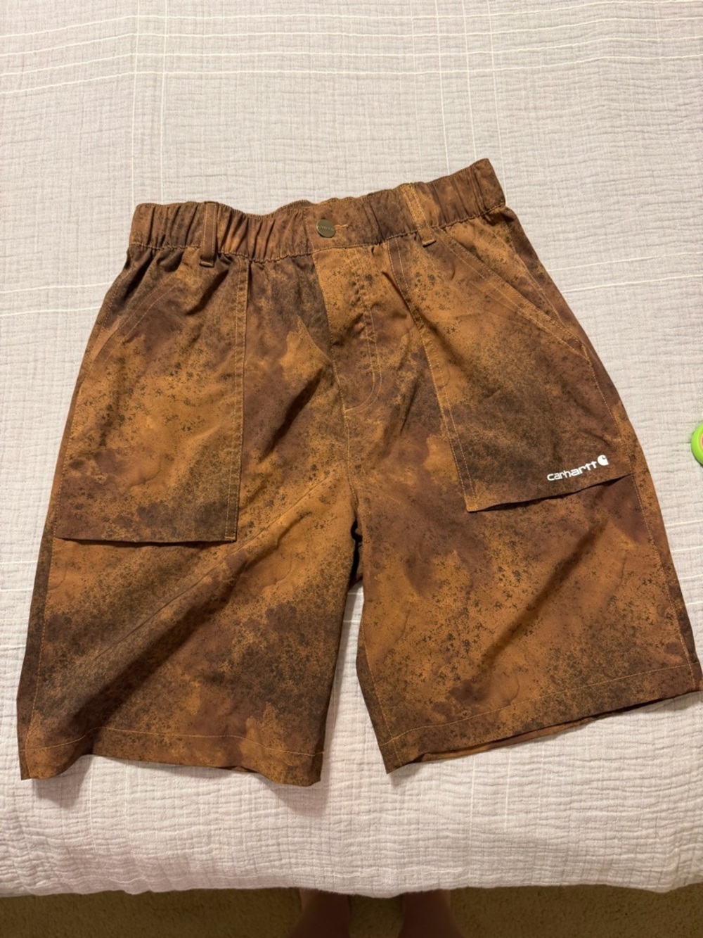 Carhartt Little Boys LWD Cloud Camo Shorts